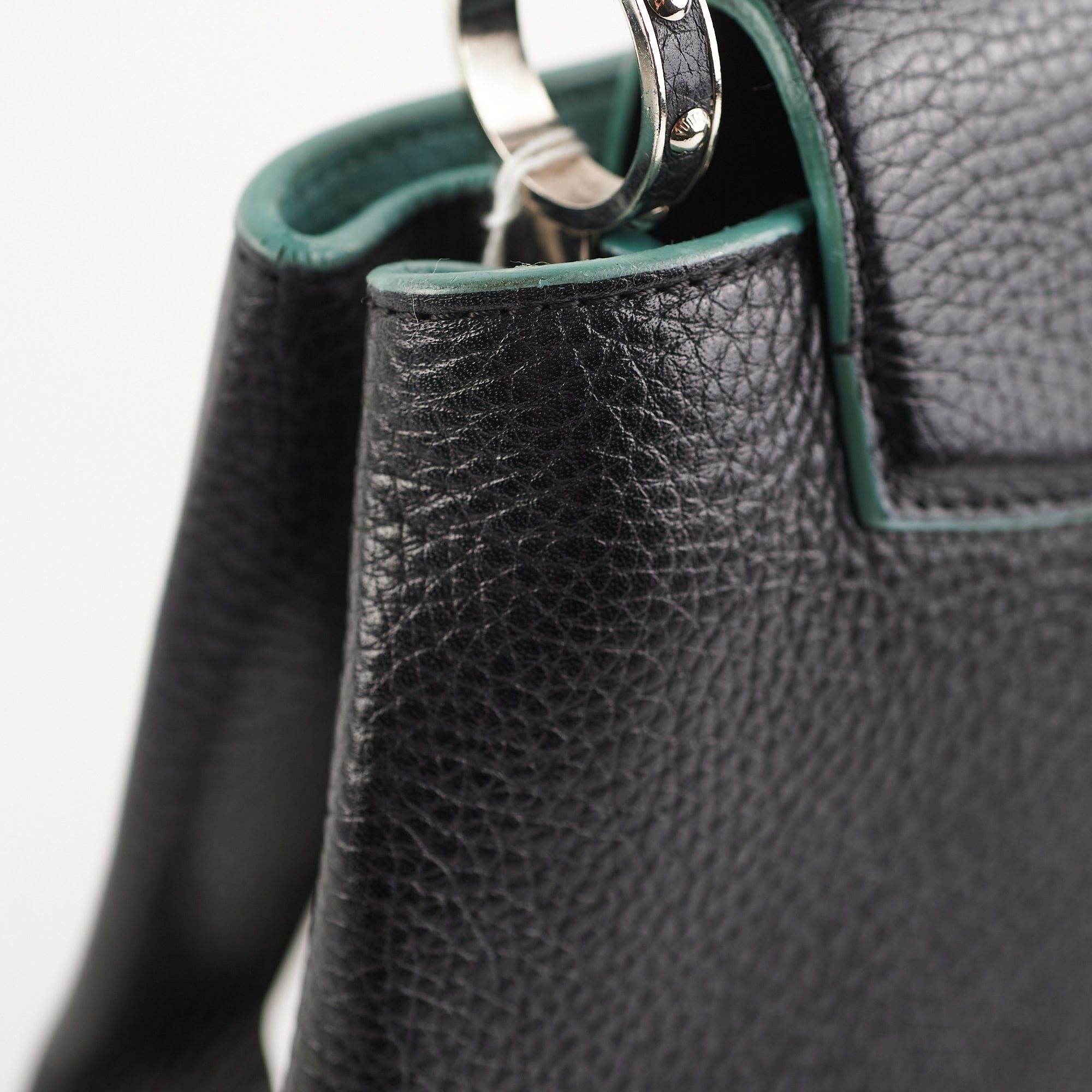 Louis Vuitton Capucines BB Handbag in Black Taurillon Leather - Luxury Designer Crossbody Bag for Women, Perfect for Work, Travel & Evening Events
