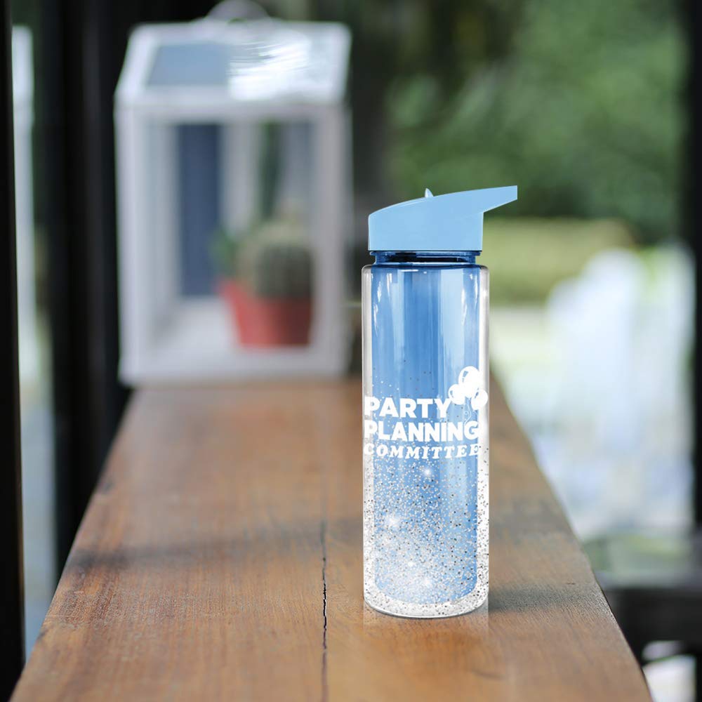 JustFunky Office Party Water Bottle 17oz - Hydro Flask for TV Fans & Work