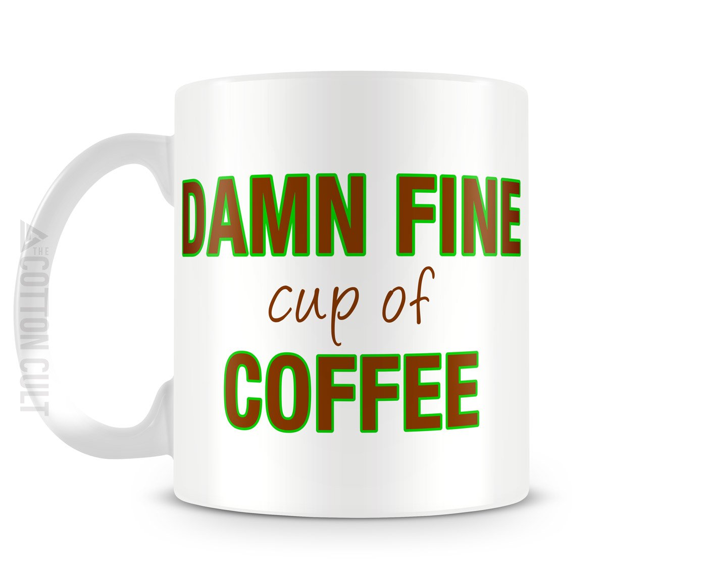 11oz Ceramic Twin Peaks Coffee Mug - Damn Fine Cup of Coffee - Perfect for Home, Office & Gifts - TV Show Inspired Collectible
