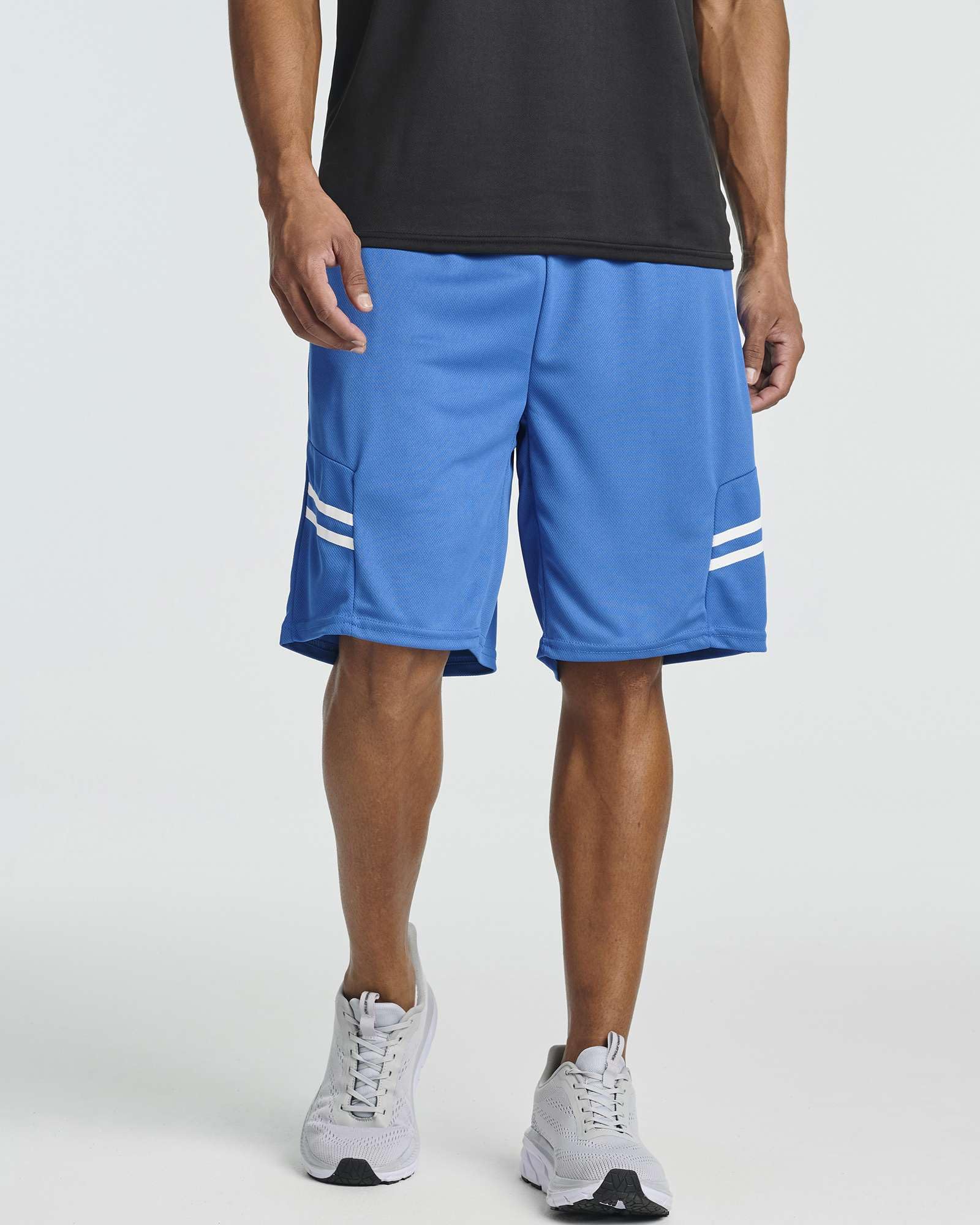 Real Essentials Men's Running Shorts - Lightweight Quick-Dry Athletic Shorts for Jogging, Gym & Outdoor Workouts | Comfortable Breathable Training Shorts for Men