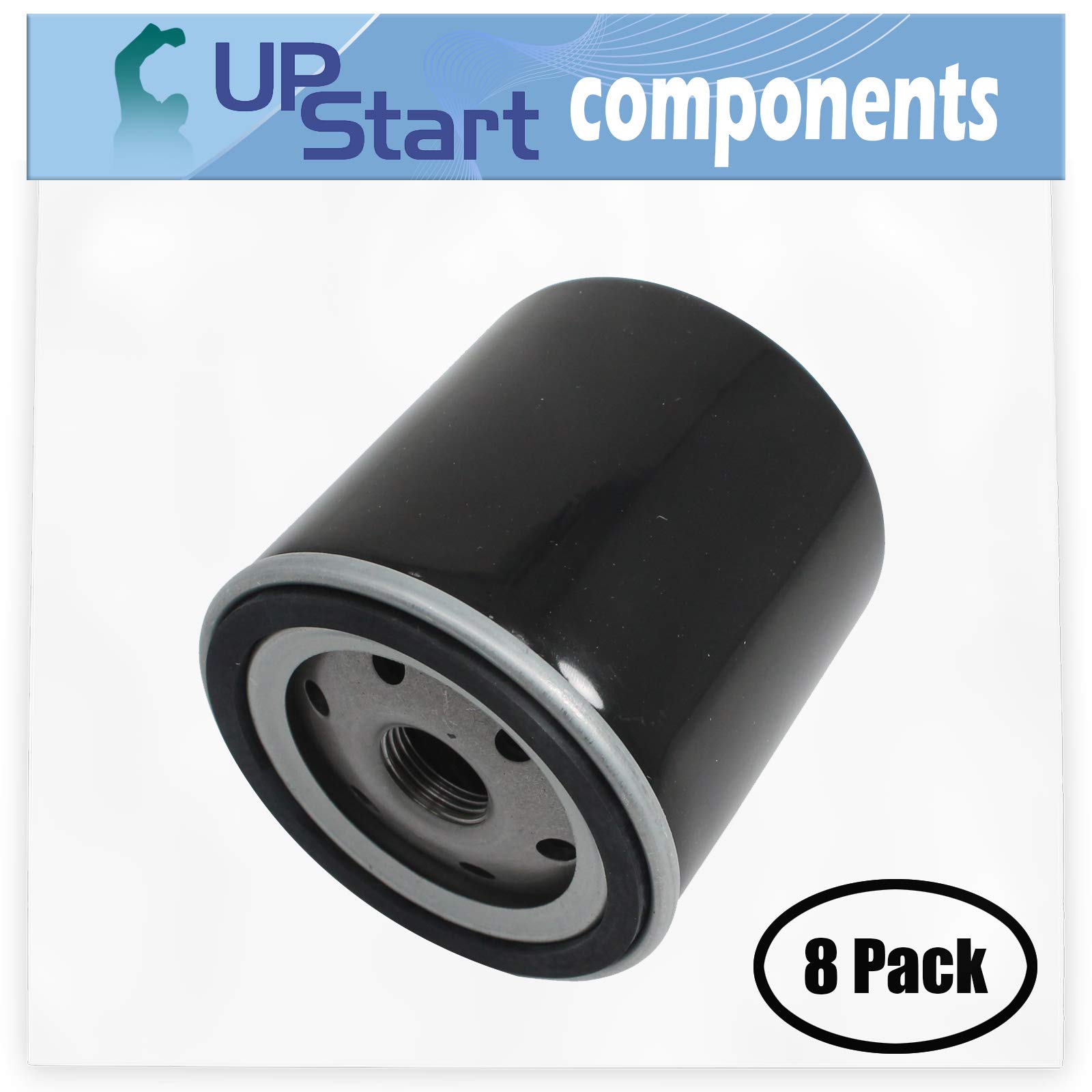 UpStart Components 8-Pack 491056 Oil Filter Replacement for Craftsman 50028Q777-0662-A1 Engine - Compatible with 52 050 02-S AM101207 Oil Filter | High Performance Engine Protection | Ideal for Lawn Mowers, Tractors & Small Engines