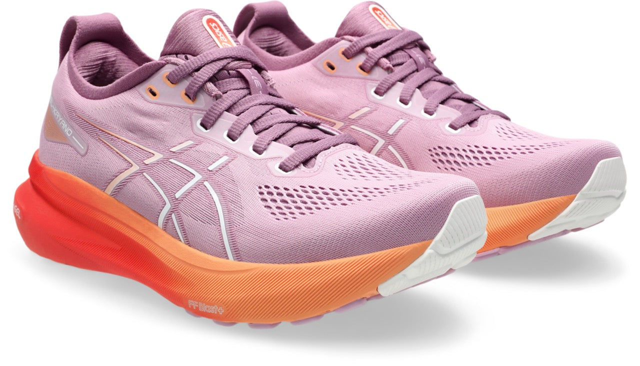ASICS Women's GEL-Kayano 31 Running Shoes - Light Ube/White - Stability & Cushion for Road Running, Jogging, Gym Workouts