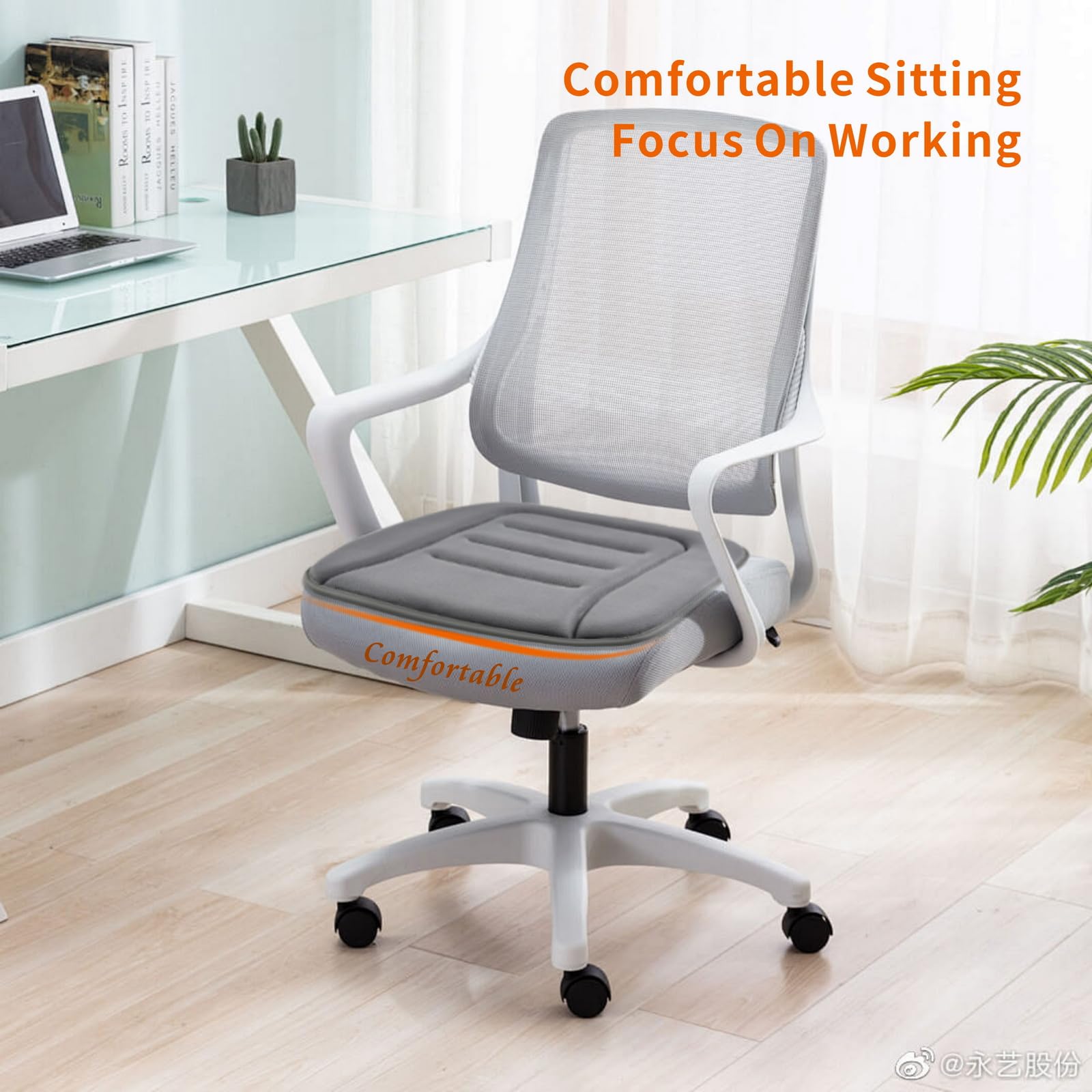 **KAYI Memory Foam Car Seat Cushion – Orthopedic Support for Tailbone Pain Relief, Non-Slip Bottom – Comfortable for Driving, Office & Home Use (Grey)**    *(Perfect for Long Commutes, Road Trips, Work-from-Home & Gaming Chairs – Enhances Posture & Reduces Back Discomfort)*