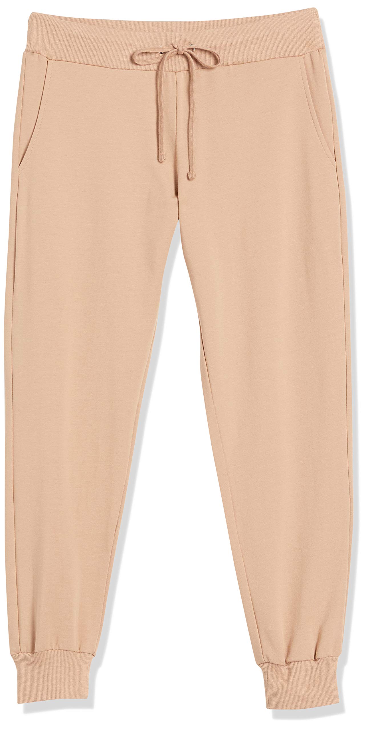 The Drop Women's Grace Supersoft Stretch Rib-Cuff Jogger Pants - Comfortable Lounge & Workout Sweatpants for Yoga, Running, and Casual Wear