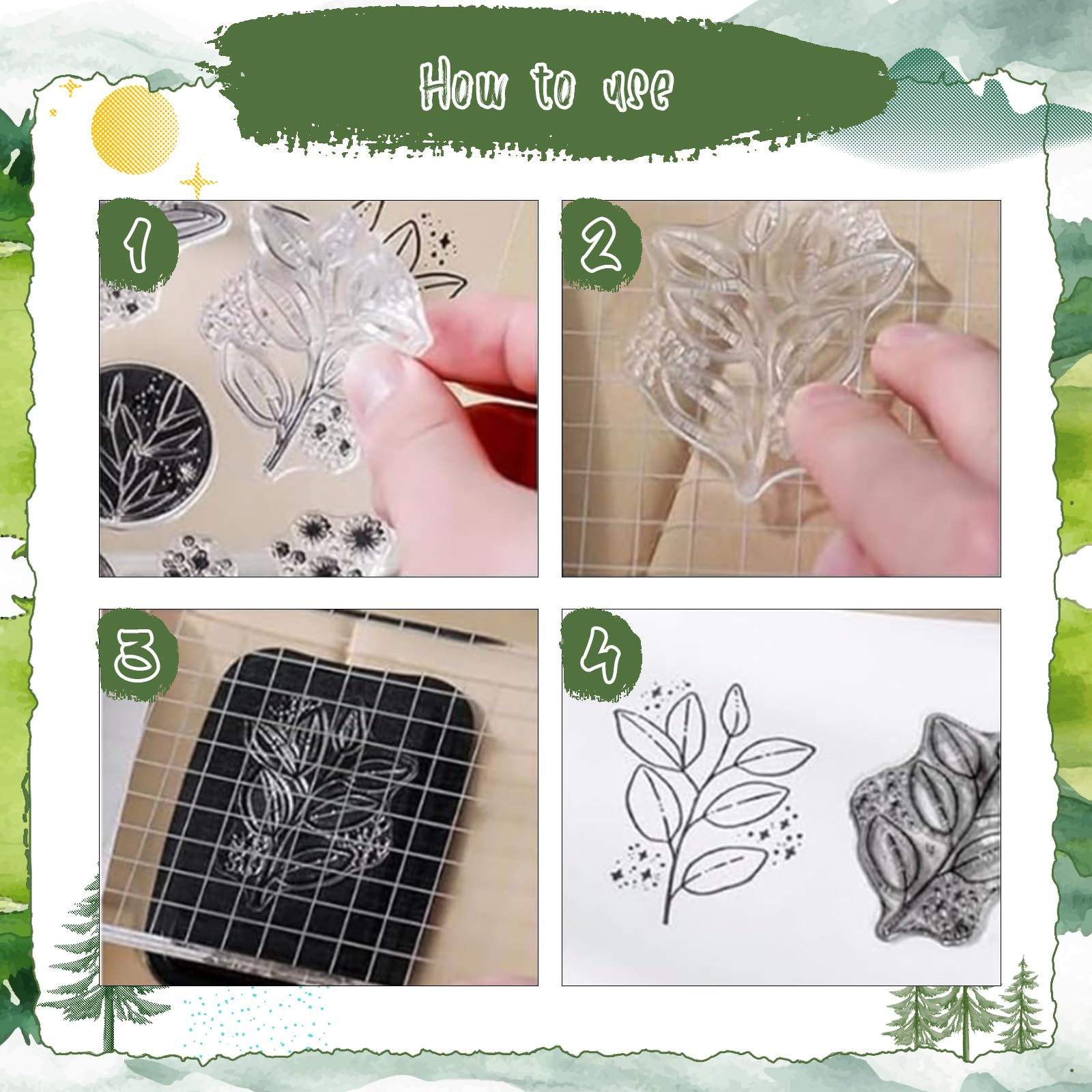 2024-2025 New Tree Clear Silicone Stamps & Metal Cutting Dies Set - DIY Scrapbooking, Card Making, Holiday Decorations, Birthday Cards, Paper Albums - Perfect for Christmas, Thanksgiving, Wedding Invitations & Home Crafting Projects