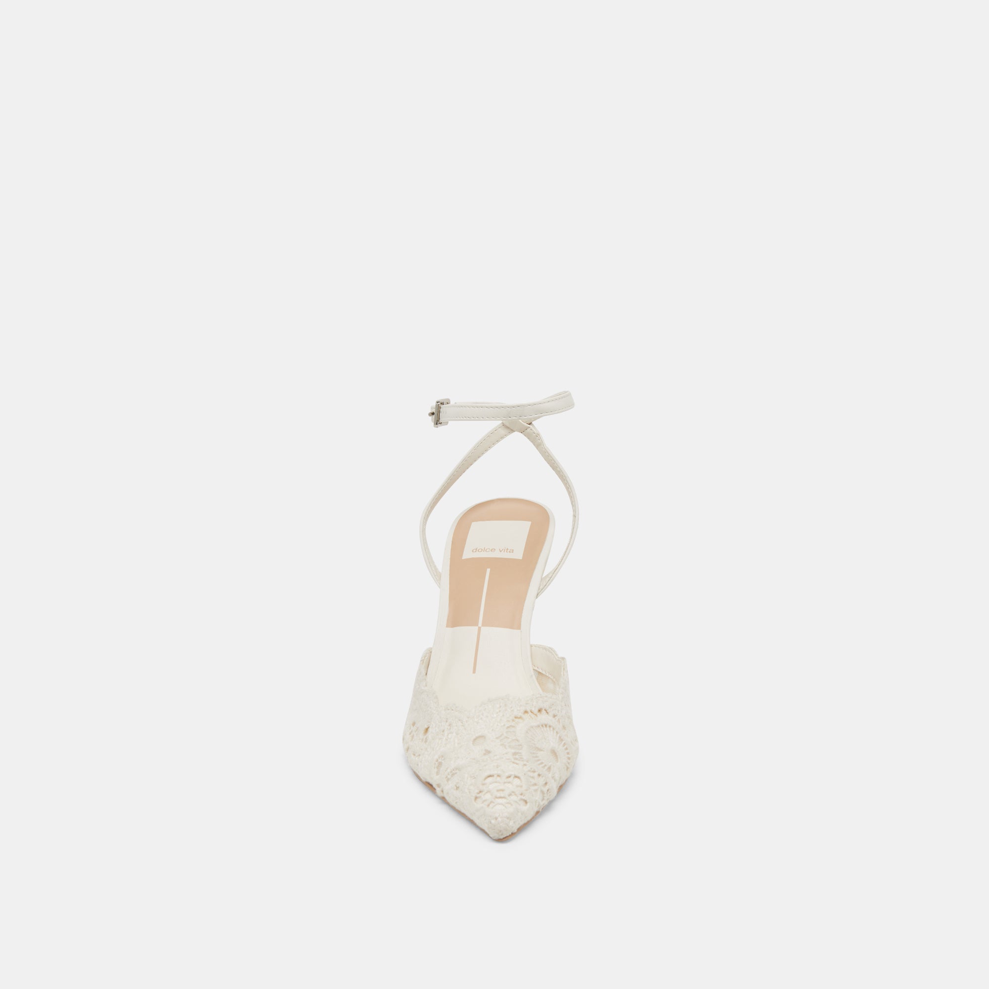 Kenedy White Crochet Heels for Women - Elegant Lace-Up Summer Sandals for Weddings, Parties & Beach Outfits