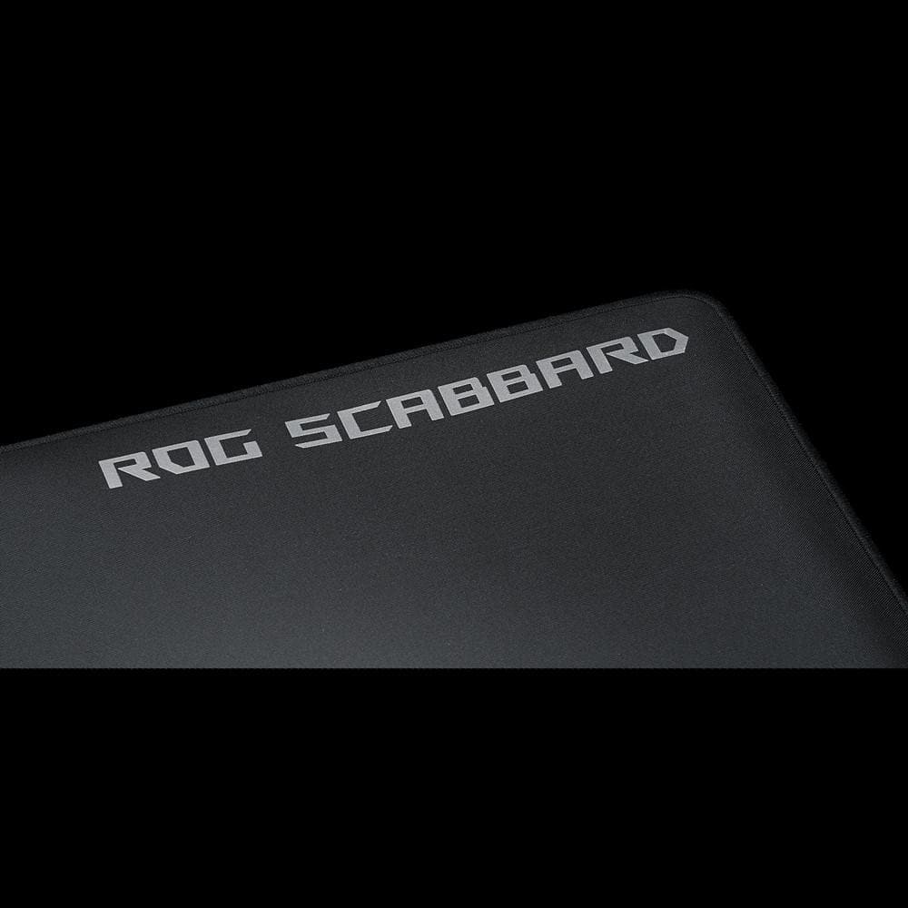 ASUS ROG SCABBARD Large Gaming Mouse Pad - XXL Extended Non-Slip Rubber Base Mousepad for PC, Laptop, Mac - Perfect for FPS, MOBA, and Office Work