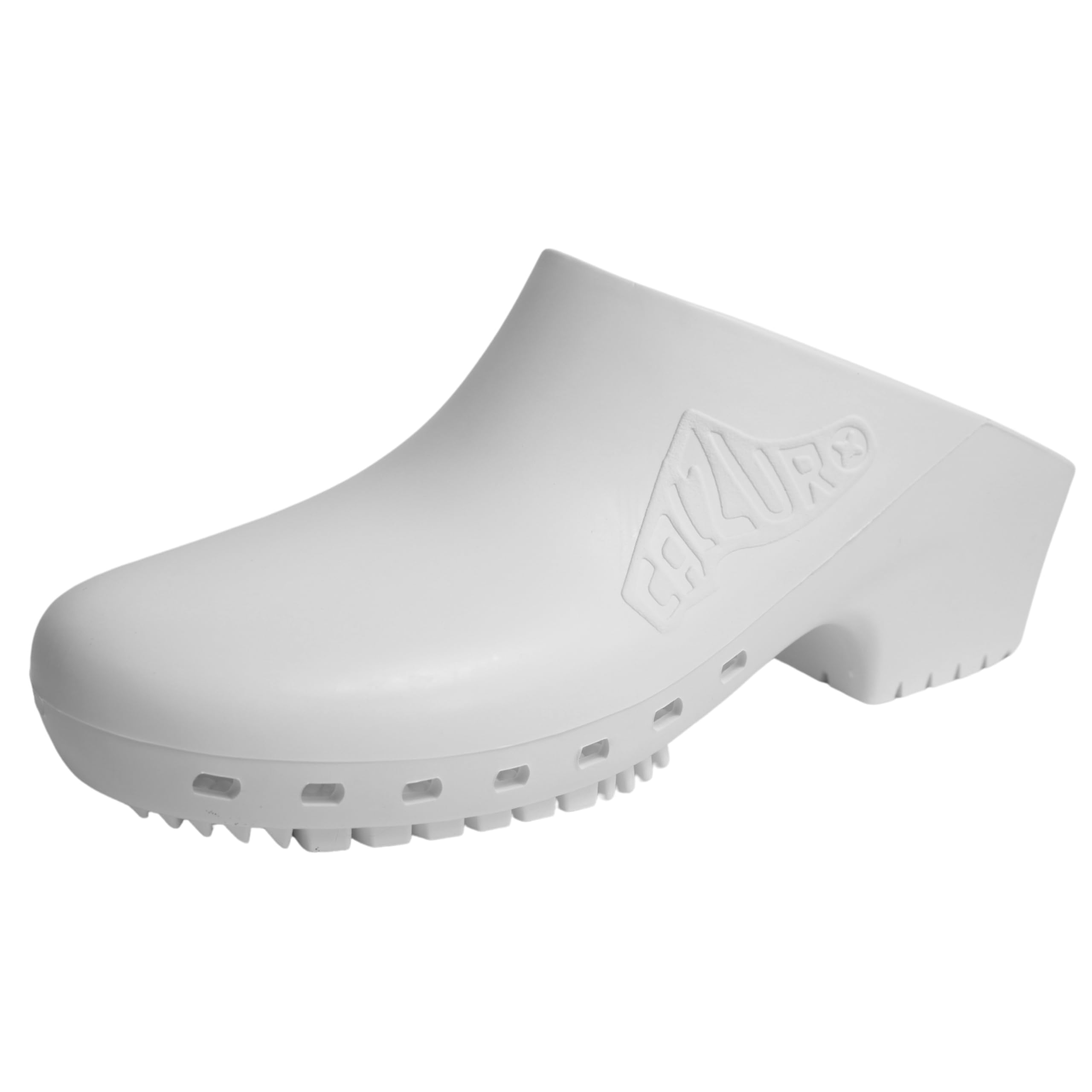CALZURO Classic Unisex Work Clogs - Non-Slip Nursing & Kitchen Shoes for Women & Men - Autoclavable Rubber Clogs for Healthcare, Food Service & Industrial Use