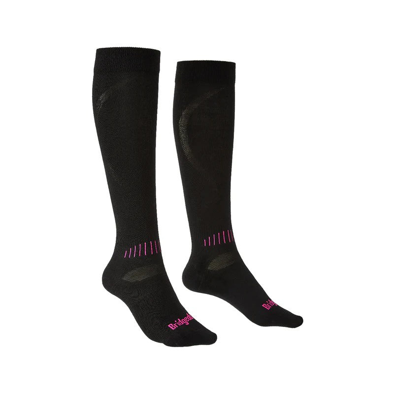 Bridgedale 2024 Women's Ski Race Socks - Thermal Winter Hiking Socks for Cold Weather - Perfect for Skiing, Snowboarding & Outdoor Winter Sports