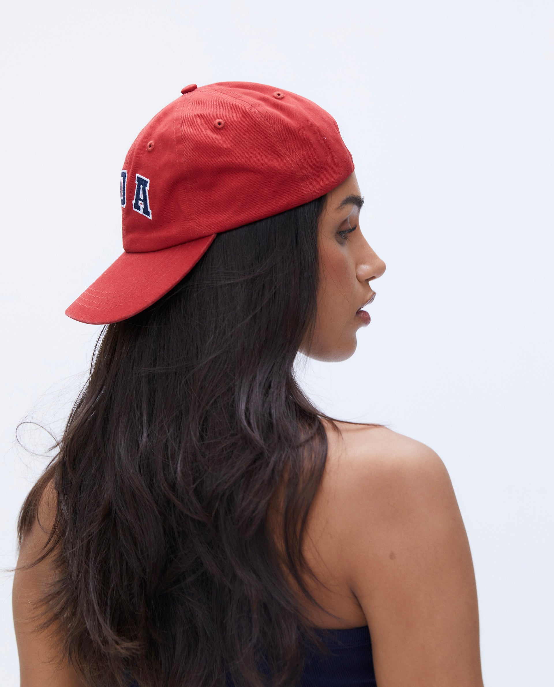 ADA Cap Classic Red/Navy Blue - Stylish Baseball Hat for Men & Women - Perfect for Outdoor Sports, Casual Wear & Sun Protection