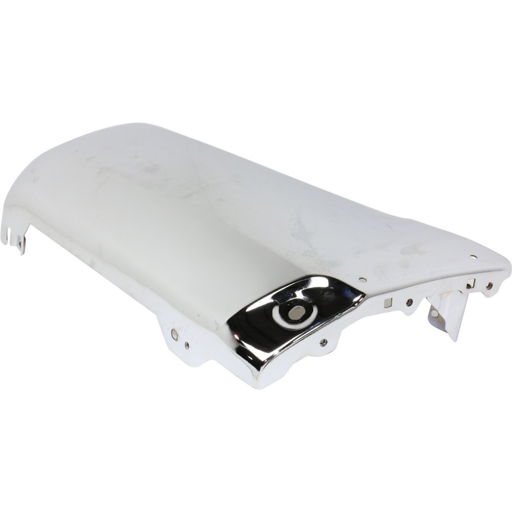 Evan Fischer Chrome Steel Rear Bumper End Compatible With 1996-2002 Toyota 4Runner - Passenger Side With Fender Flare Holes (Part #TO1105103) | Durable Replacement for Off-Roading & Daily Driving
