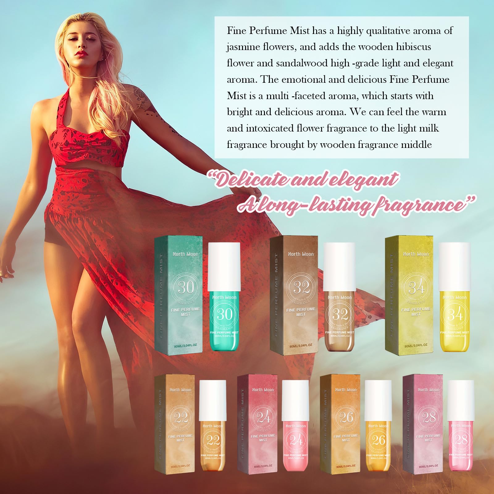 Refreshing Women's Perfume Spray - Long Lasting Floral Fragrance for Dating & Special Occasions | Non-Irritating Formula | Elegant Black Bottle | Perfect for Evening Events, Romantic Dates & Gift Giving
