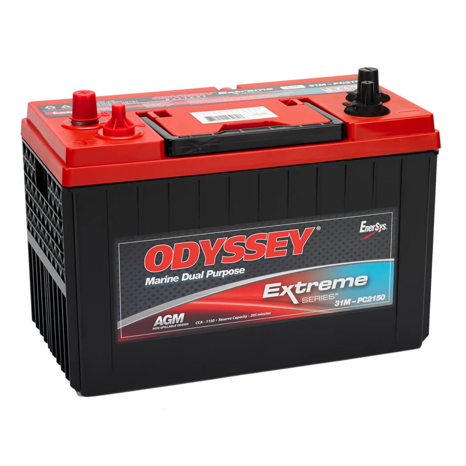 Odyssey ODP-AGM31M Performance Series AGM Battery - High Power Deep Cycle Battery for Marine, RV, Solar & Off-Grid Applications