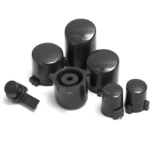 Xbox One Elite Controller Bumper Triggers Buttons Replacement Kit - Full Set D-pad LB RB LT RT Buttons with T8 T6 Screwdrivers Tools (Black) | Perfect for Gaming Repairs & Controller Maintenance