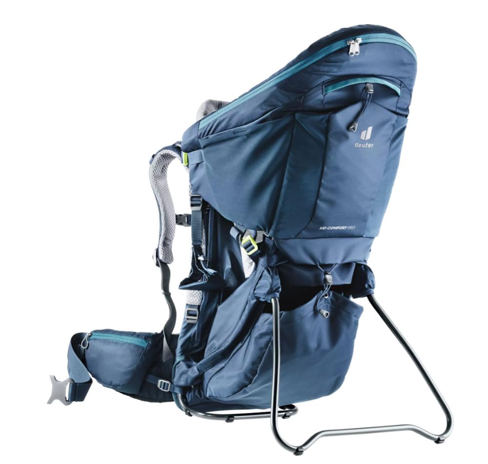 Deuter Kid Comfort Pro Child Carrier Backpack with Daypack & Streamer 3.0 Hydration System - Perfect for Hiking, Traveling, and Outdoor Adventures with Kids