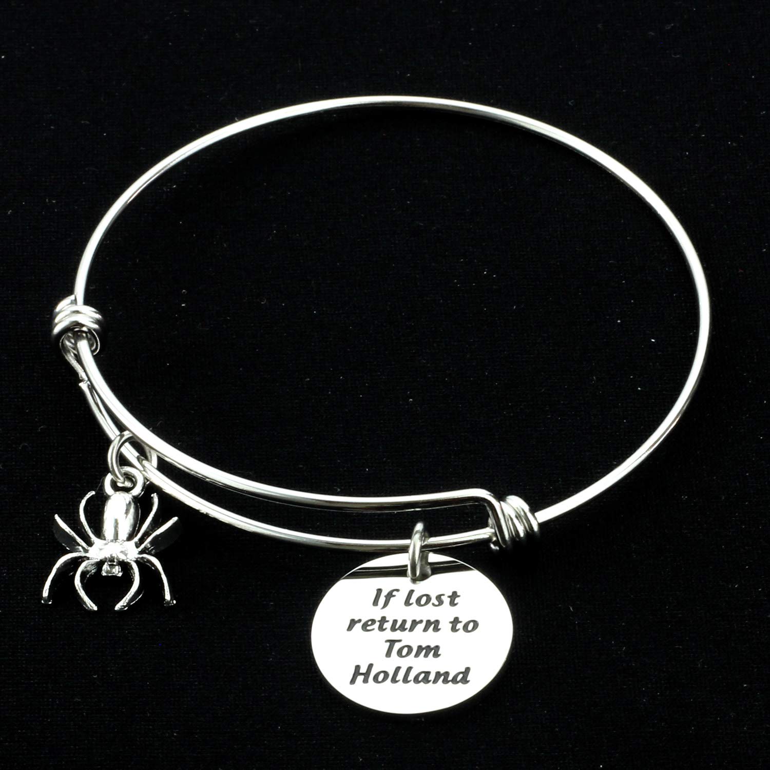 Tom Holland Spider-Man Bracelet - Official Marvel Merchandise for Women & Fans - Perfect Gift for Birthday, Cosplay & Movie Lovers