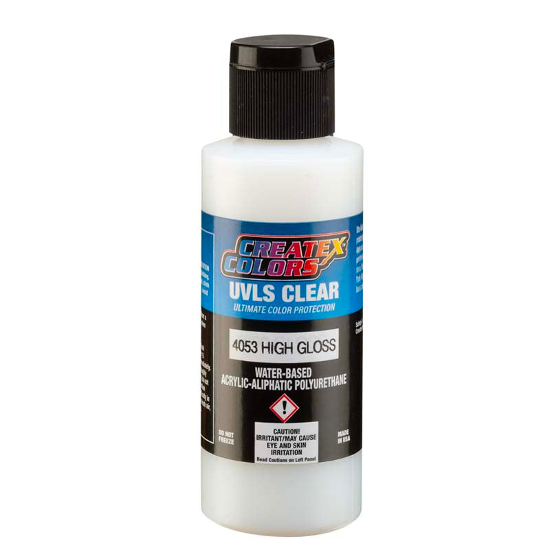 Createx UVLS High Gloss Clear Varnish - Premium Acrylic Paint Sealer for Art, Crafts & DIY Projects - Perfect for Canvas, Wood, Metal & Ceramic Protection