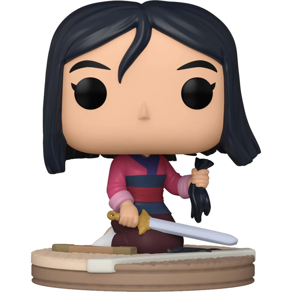 Disney Ultimate Princess Mulan Funko Pop! Vinyl Figure #1020 - Collectible Toy for Disney Fans, Perfect for Display, Gifts & Pop Culture Collections