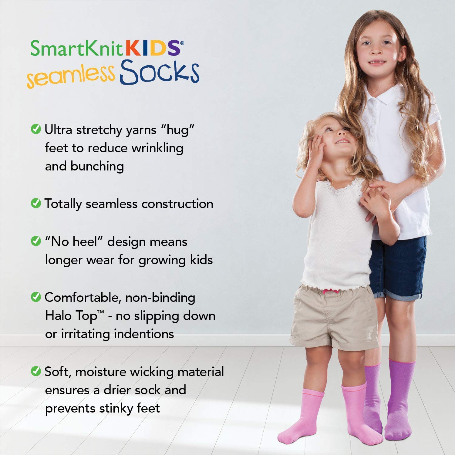 Seamless Sensitivity Socks for Men & Women - Ultra Soft 2-Pack (Charcoal & White, Medium) - Perfect for Diabetic Foot Care, Neuropathy & All-Day Comfort