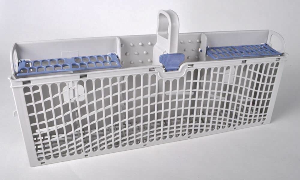 Whirlpool Dishwasher Silverware Basket Assembly - Replacement Part for Kitchen Appliances - Perfect for Organizing Utensils in Dishwashers