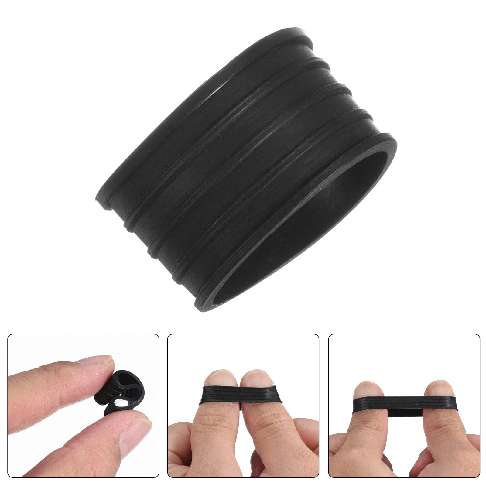 Non-Slip Badminton Racket Grip Ring - Secure Handle for Better Play