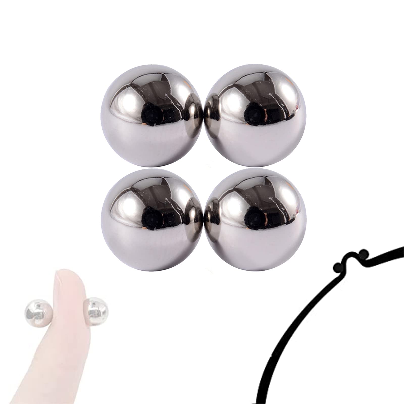 Stainless Steel Magnetic Nose Studs, Ear Studs & Lip Rings - Hypoallergenic Non-Piercing Body Jewelry for Everyday Wear & Special Occasions