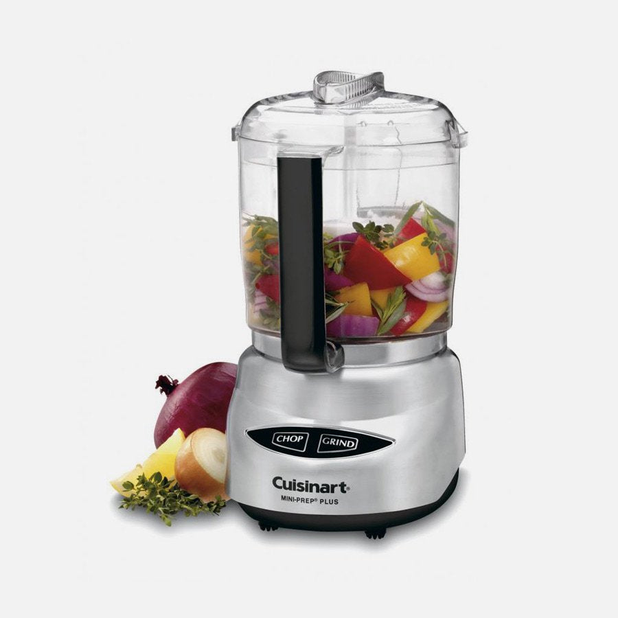 Refurbished CUISINART Mini Prep Plus 4-Cup Food Processor with Warranty - Perfect for Small Batch Cooking, Meal Prep & Smoothies