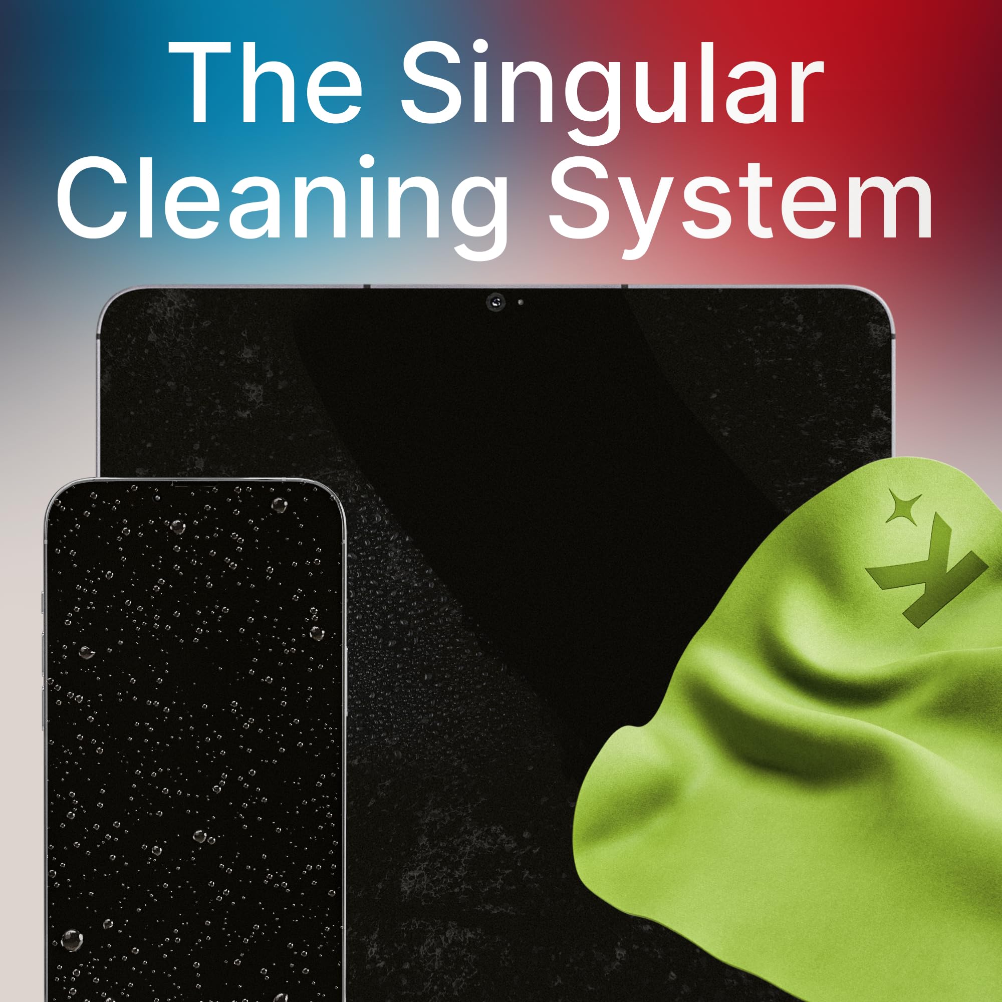 Premium Koala Lens Cleaning Cloth - 12 Pack Japanese Microfiber for Glasses, Camera Lenses, VR/AR Headsets & Screens - Ultra Soft Scratch-Free Cleaning Wipes (Black & Green) - Perfect for Travel, Office & Home Use