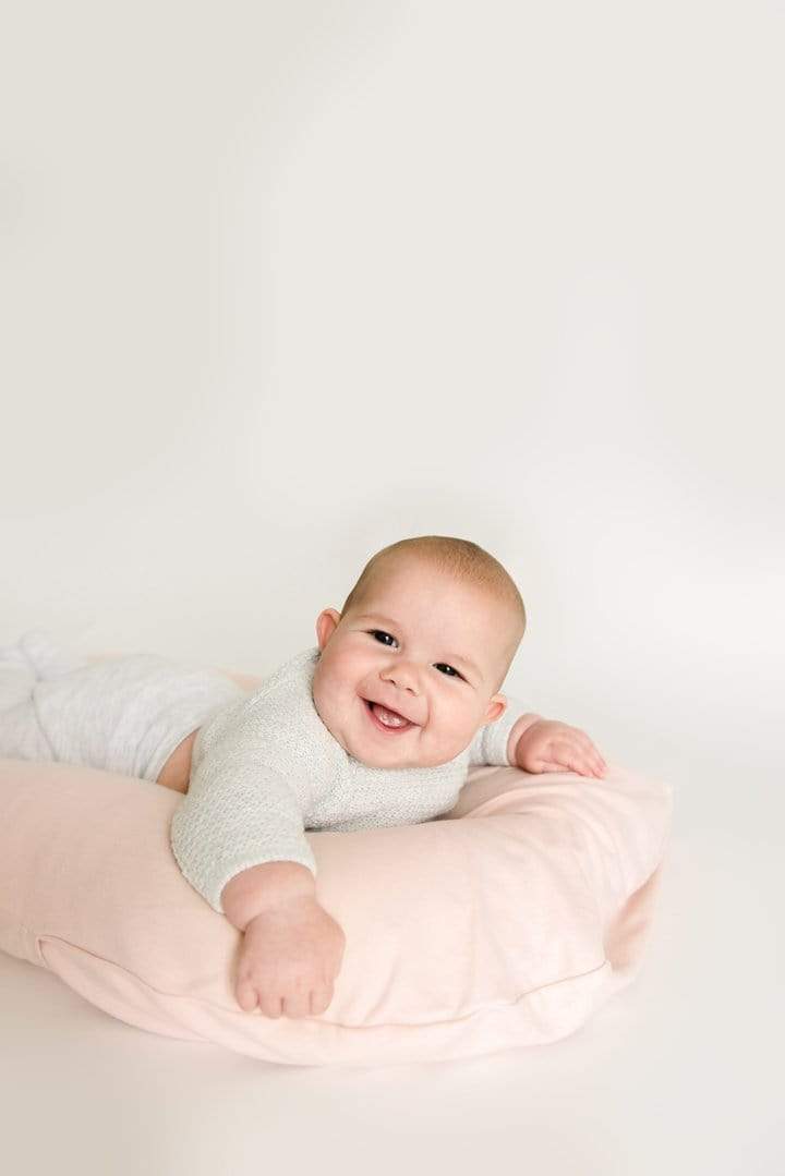 Organic Cotton Cover for Snuggle Me Infant Lounger - Soft & Breathable Baby Nest Cushion Protector - Perfect for Nursery, Playtime & Co-Sleeping