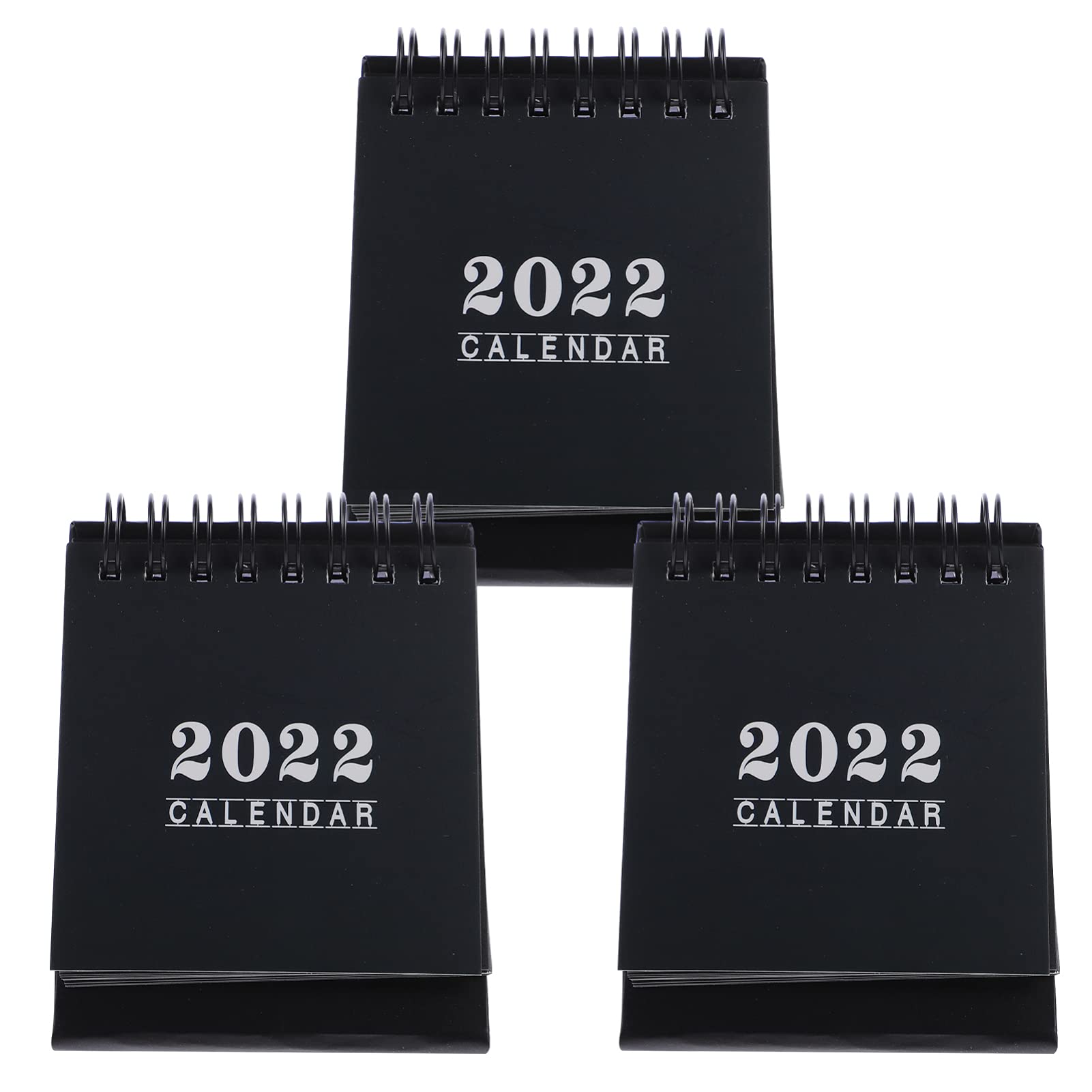 Veemoon 21-Piece 2022 Monthly Desk Calendar - Freestanding Flip Desktop Planner with Stand for Office, Home & School Organization | Perfect for Scheduling, Planning & Productivity