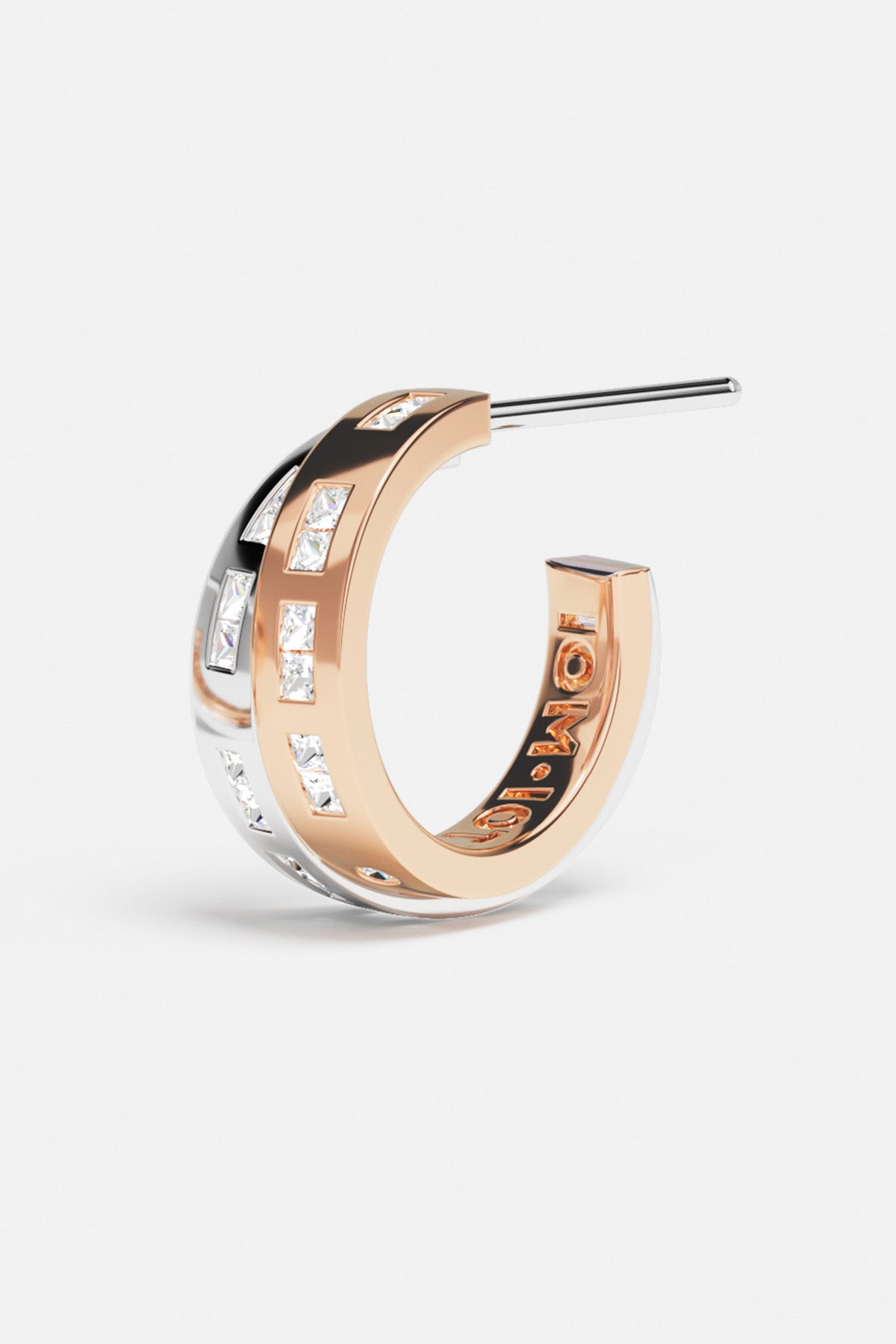 TOI MOI Morse Code Couple Earrings - Romantic Love Message Jewelry for Her - Perfect Gift for Anniversary, Valentine's Day & Special Occasions