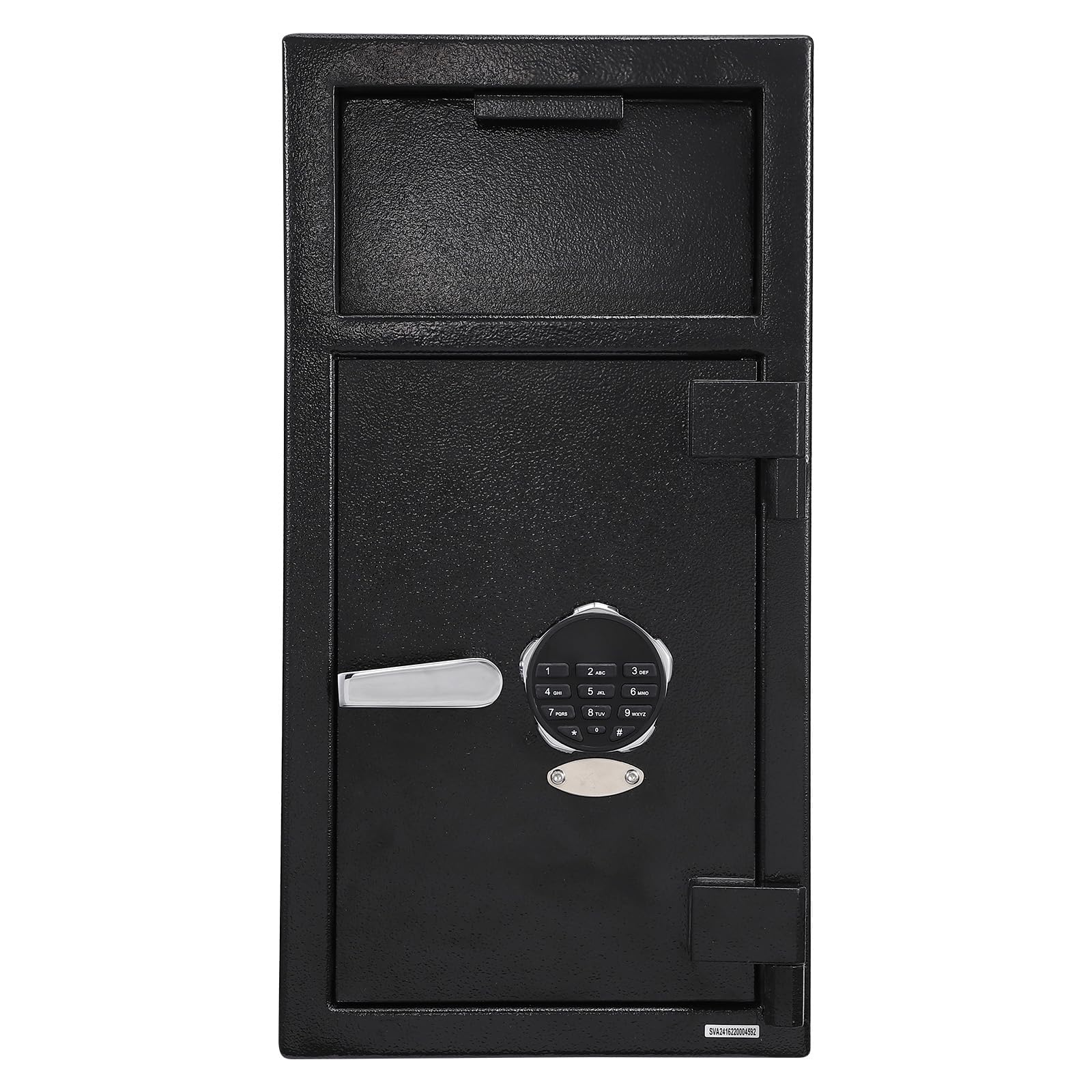 3.5 Cubic Foot Digital Safe Box - Electronic Keypad Security Cabinet with Drop Slot & 2 Emergency Keys - Ideal for Home, Office, Bank, Cash, Documents, Jewelry & Valuables Protection