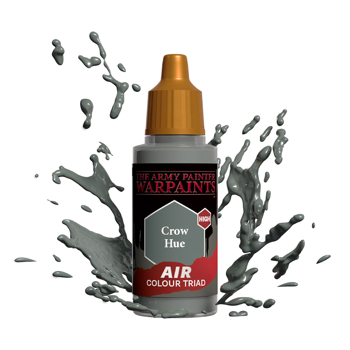 Warpaints Air: Crow Hue - Premium Matte Black Liquid Eyeliner for Dramatic Eye Makeup | Perfect for Gothic, Halloween & Cosplay Looks