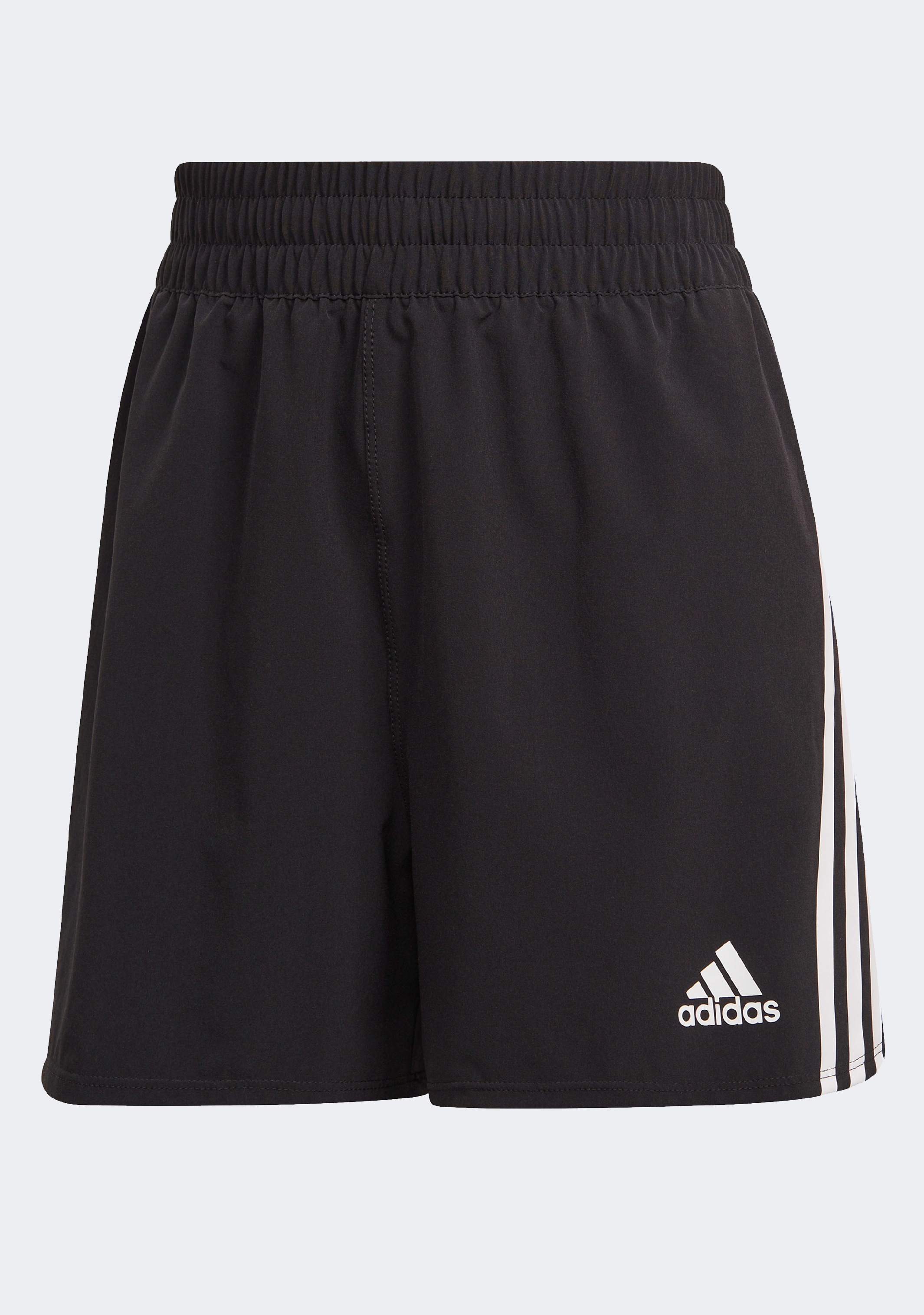 Adidas Women's Trainicons 3-Stripes Woven Athletic Shorts - Comfortable Workout & Running Shorts for Gym, Yoga & Casual Wear