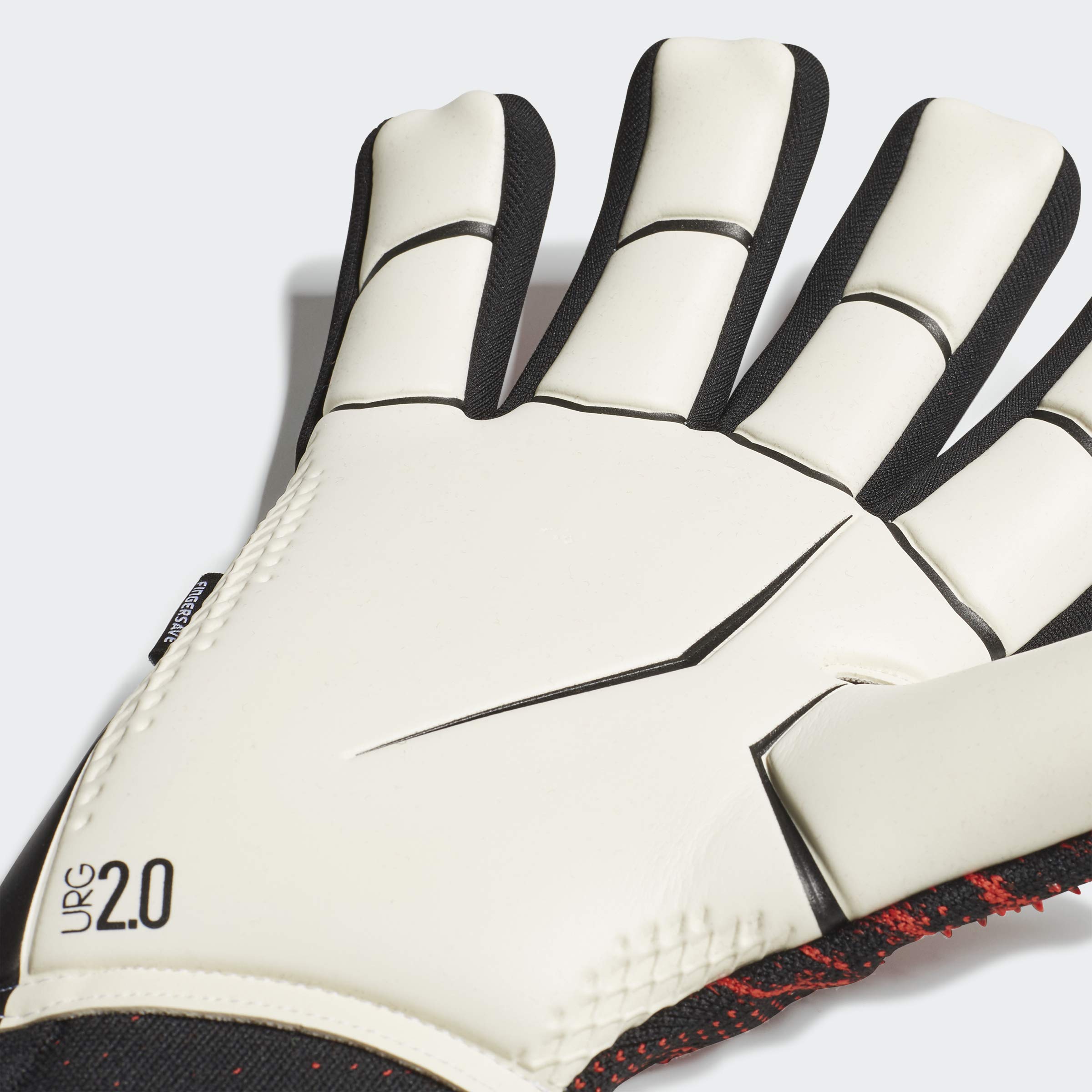 Adidas GL Predator Pro Fingersave Goalkeeper Gloves - Size 11 - Professional Soccer Goalie Gloves for Training & Matches - Enhanced Grip & Protection for Goalkeepers