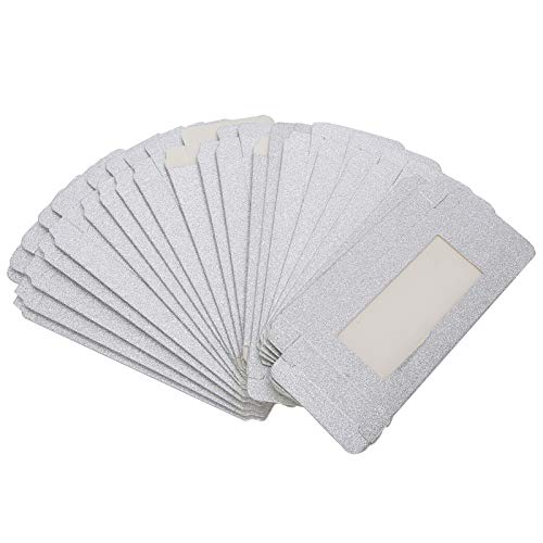 20Pcs Silver Eyelash Storage Box - Durable Eyelash Packaging & Display Holder for Women's Makeup | Perfect for Salon, Travel & Home Organization
