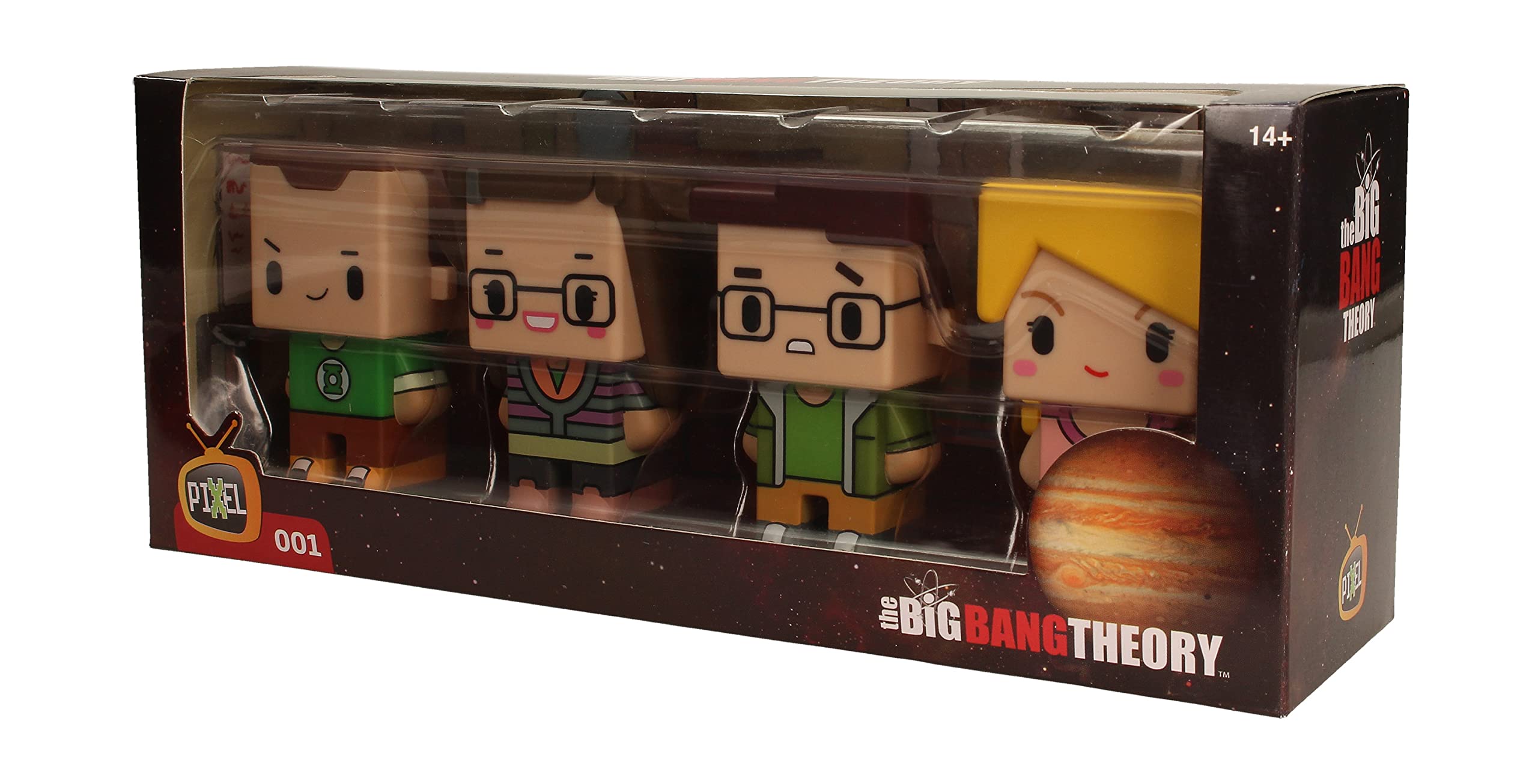 The Big Bang Theory Pixel Figure Collectible - SDTWRN89372 by SD Toys | Perfect for Fans, Display, and Gifting