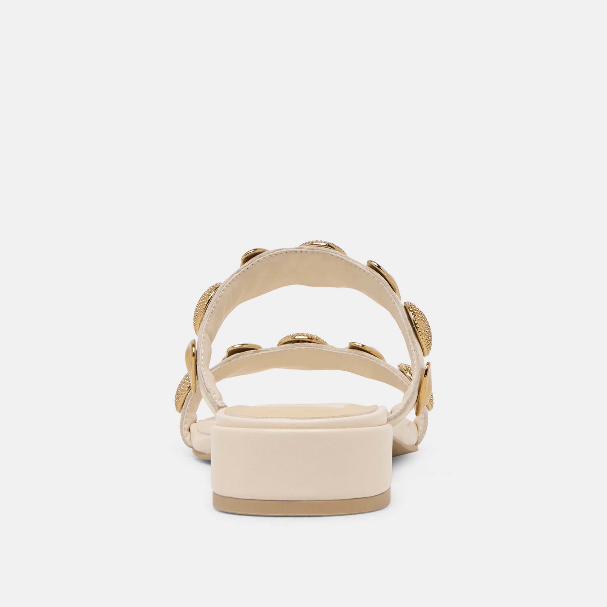 FARROW Women's Leather Sandals in Creme - Comfortable & Stylish for Summer, Beach, and Casual Outings