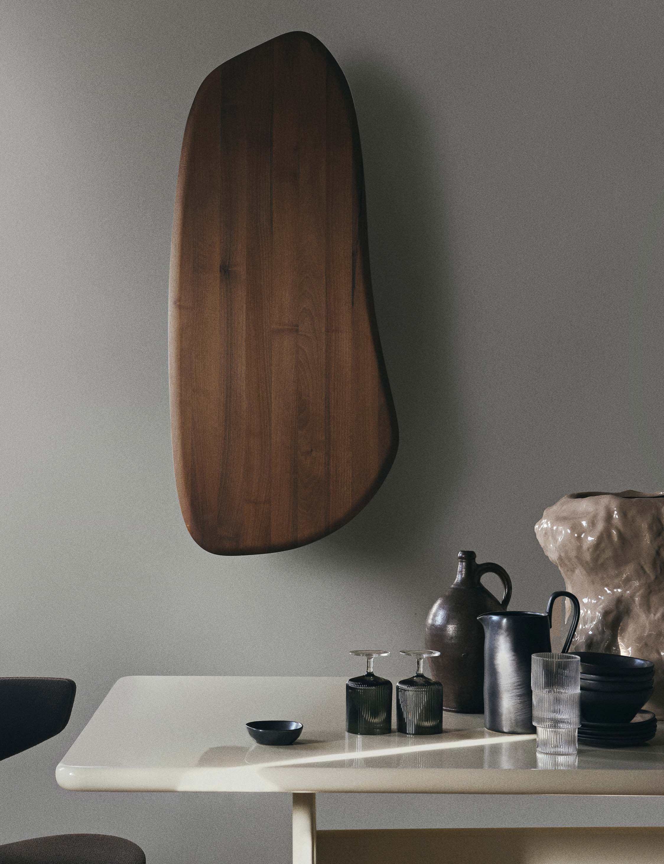 Ferm Living Feve Wall Cabinet - Modern Scandinavian Storage Solution for Kitchen, Bathroom & Living Room