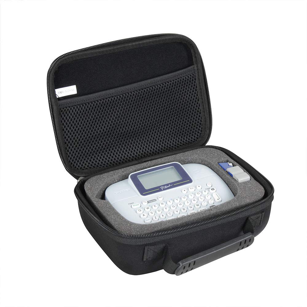 Hermitshell Durable Hard Travel Case for Brother P-Touch PTM95 Label Maker - Protective Storage for Office, Home & Travel Organization