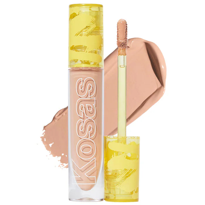 Kosas Corrector Revealer Super Creamy + Brightening Concealer with Caffeine & Hyaluronic Acid – Dark Circle Treatment for Under Eyes, Perfect for Daily Makeup & Skincare Routine