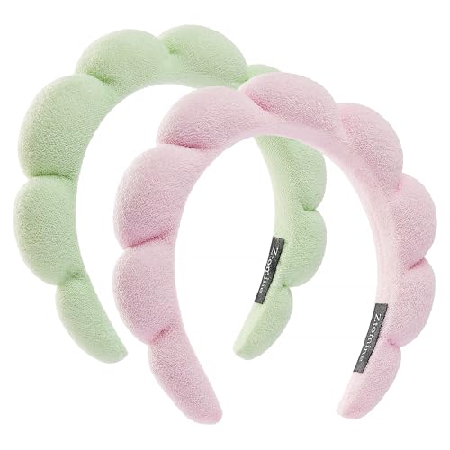 Pink + light green