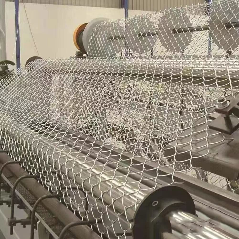 Galvanized Chicken Wire Mesh Fence 2mm Diameter - 1.2x30m Poultry Netting for Chicken Coop, Rabbit Hutch, Dog & Cat Enclosure, Vegetable Garden Protection (Silver) - Durable Outdoor Animal Fencing Solution