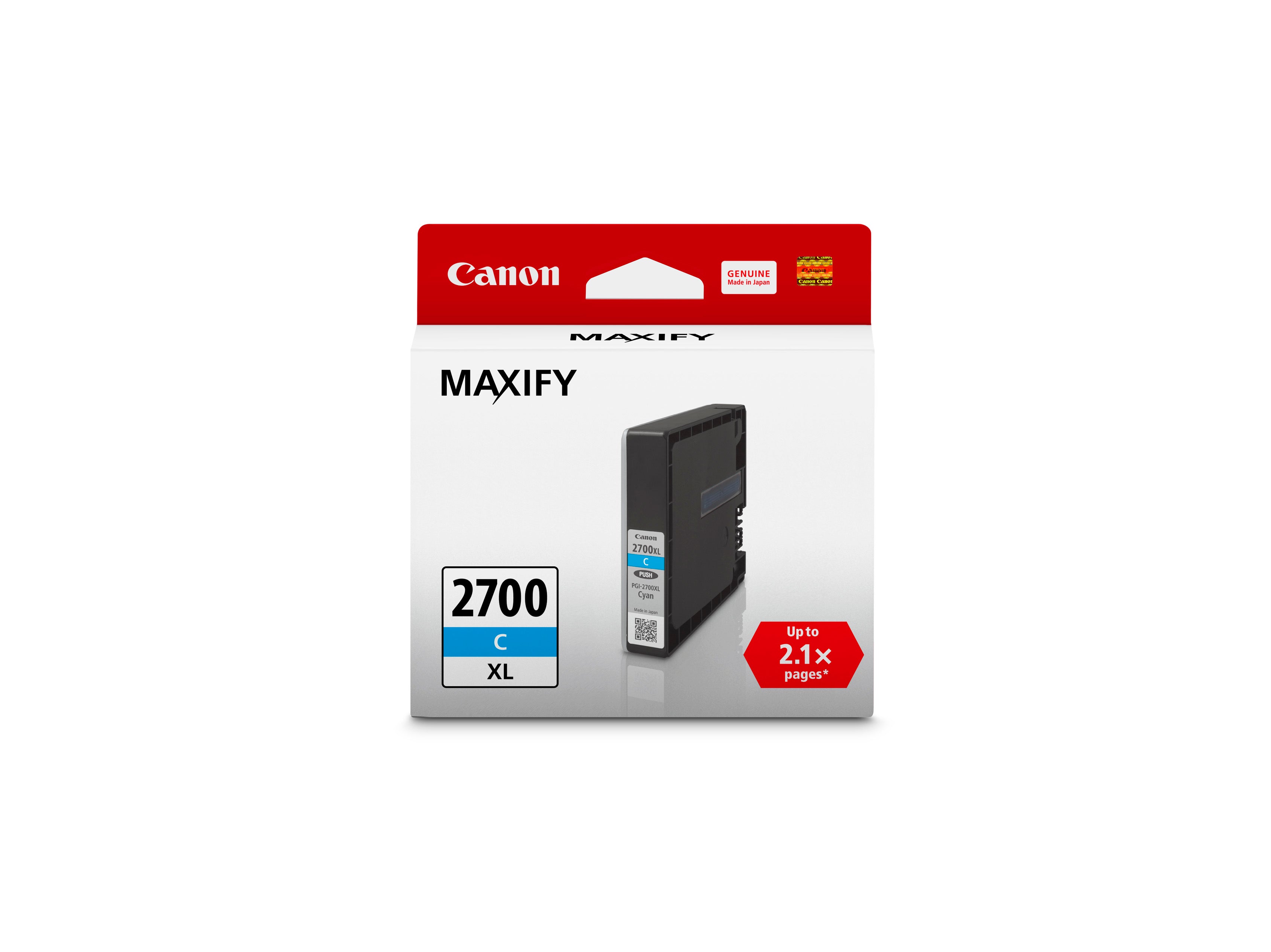 Canon PGI-2700XL Ink Cartridge - High Yield Indigo Blue Ink for Canon Printers | Perfect for Home, Office & Photo Printing