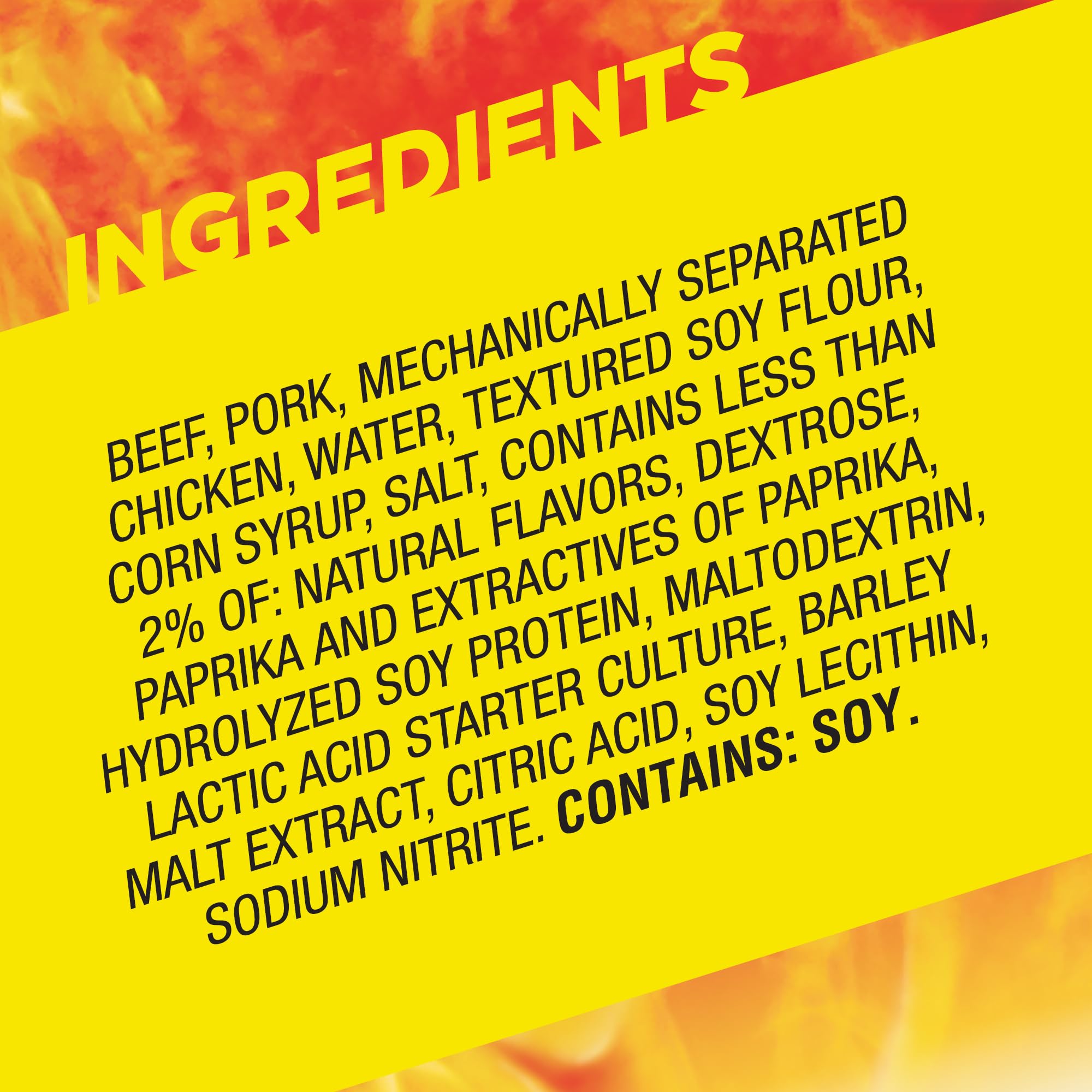Slim Jim Original Smoked Meat Sticks - High Protein Snack (2g Protein Per Stick) - 0.44 oz. (100 Count) - Perfect for On-the-Go, Lunch Boxes, Camping & Road Trips