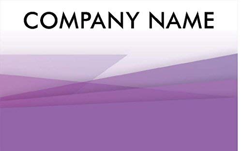 100 Pack Purple & White Blank Plastic Gift Cards with HiCo Magnetic Stripe - 2 Tracks - Perfect for Loyalty Programs, Rewards & Gift Card Systems