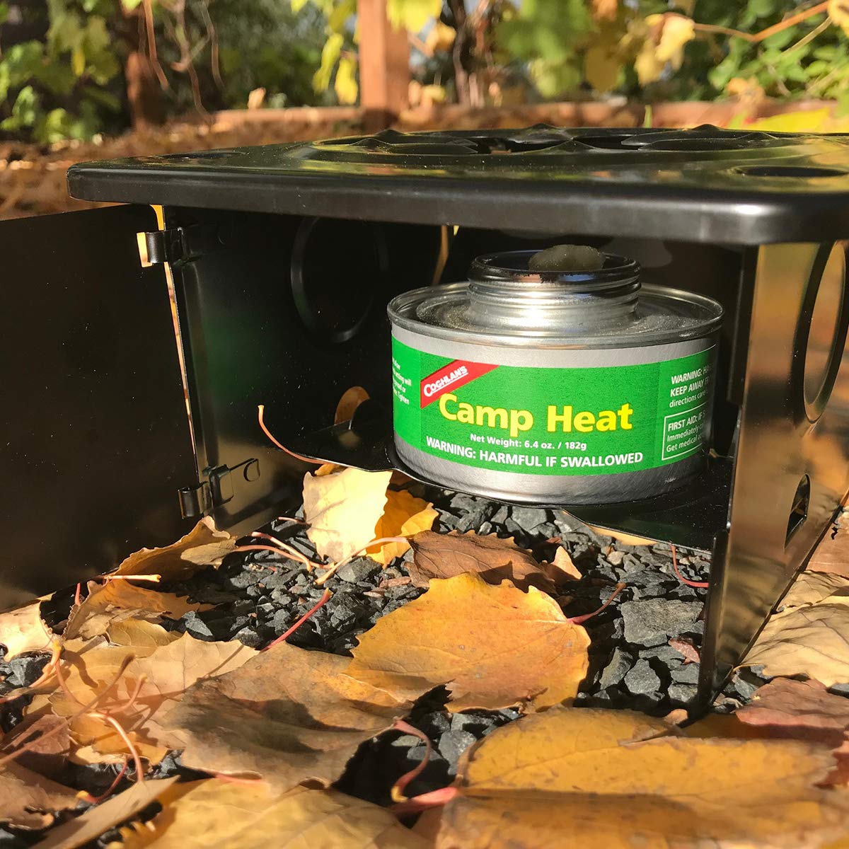 Coghlan's 450 Camp Heat Fuel - 3 Pack (6 Cans Total) - Portable Butane Fuel for Camping Stoves, Backpacking & Outdoor Cooking