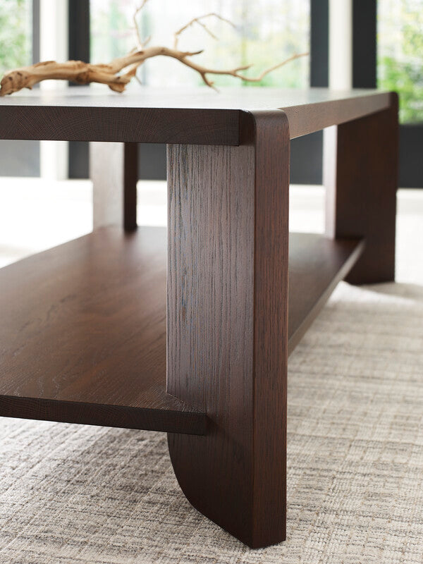Modern Dearborn Cocktail Table - Stylish Coffee Table for Living Room, Lounge & Office - Perfect for Entertaining, Relaxing & Decorating