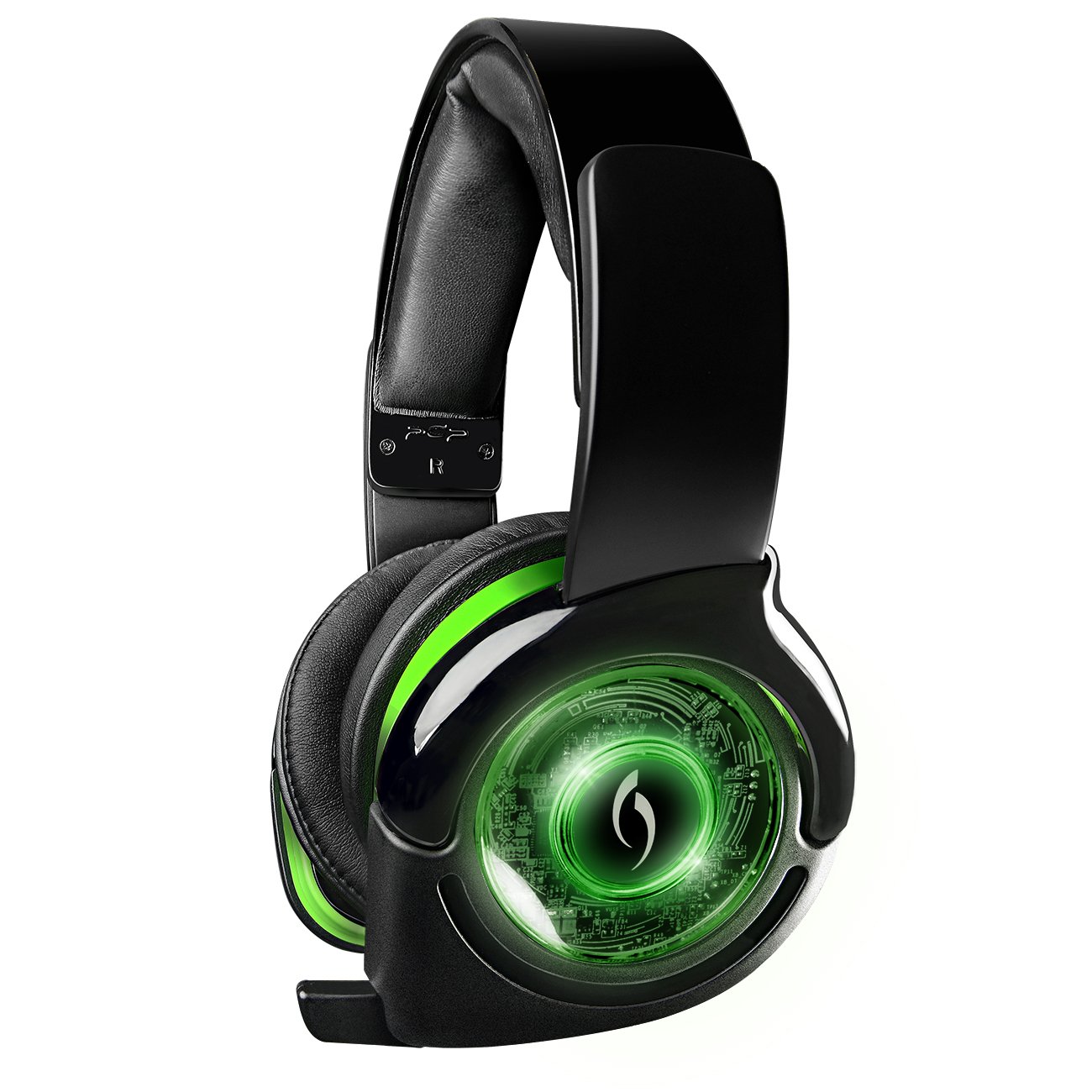 PDP Afterglow Karga Green Gaming Headset for Xbox One - Wireless Headphones with Noise Cancelling Mic for Immersive Gameplay & Online Chat