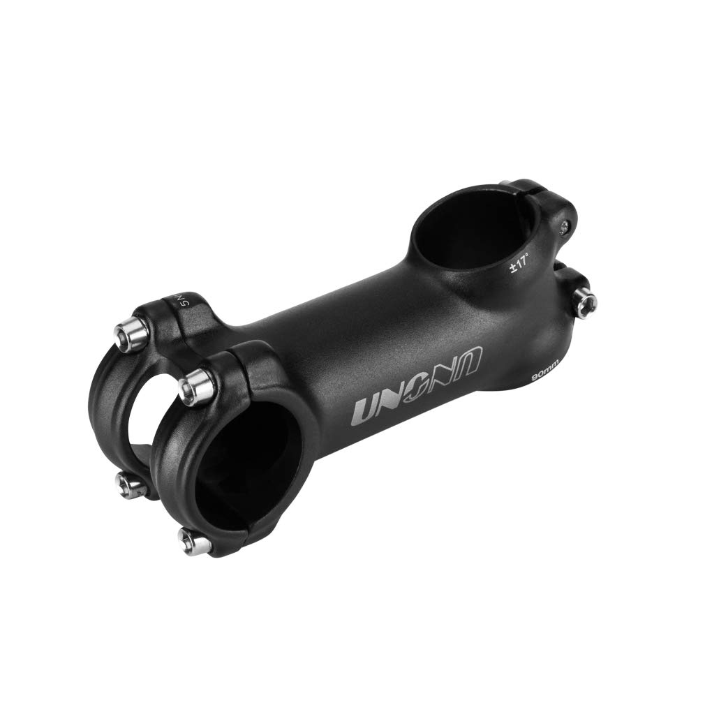 BESNIN 17° Bicycle Stem 31.8mm - 60/70/90/110/130mm MTB Handlebar Stem for Mountain Bike, Road Bike, BMX | Lightweight Aluminum Alloy Cycling Stem for Trail Riding, Commuting & Urban Cycling